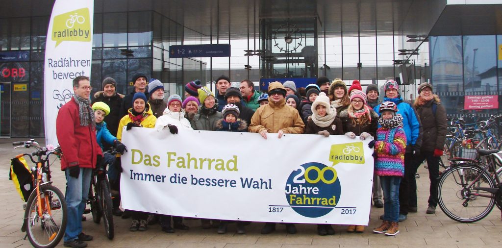 Radsaisoneröffnung am 1. Jänner 2017 in Korneuburg | Foto: Klemens Alton