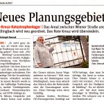NÖN-Zeitungsartikel "Neuses Planungsgebiet"