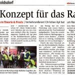 Zeitungsausschnitt NÖN: "Ein Konzept für das Rad"