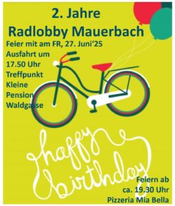 2 Jahre Radlobby Mauerbach 2025