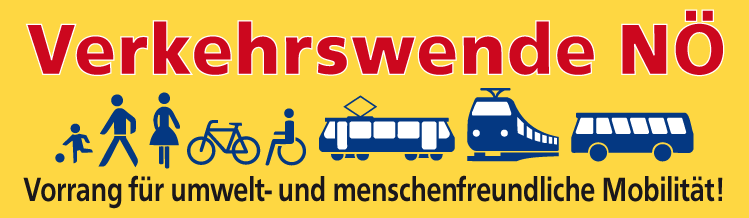 Niederösterreich braucht eine Verkehrswende<br>Vorbereitung zur Gründung am 8. März 2019