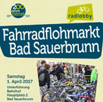 1. April: Fahrradflohmarkt in Bad Sauerbrunn