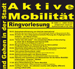 TU Wien: Ringvorlesung Aktive Mobilität 2017 TU Wien: Ringvorlesung Aktive Mobilität 2017