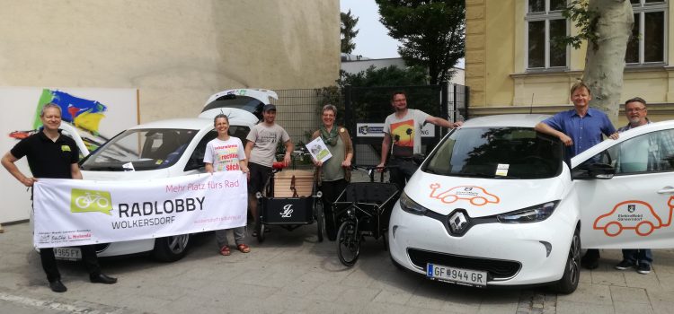 Radlobby am Tag der Sonne in Gänserndorf