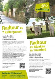 Radtour zu 7 Kellergassen am 6.10.2018