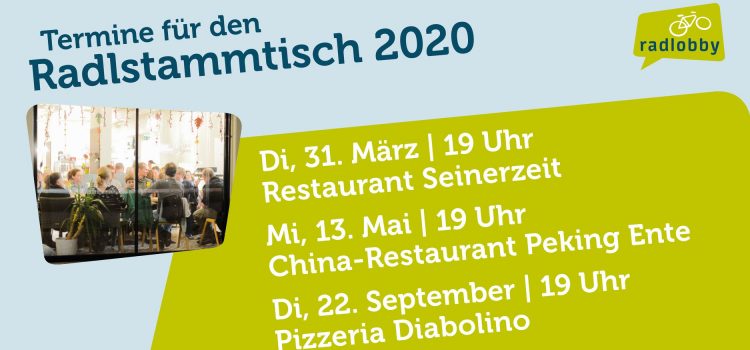 Radlstammtische 2020 | Radlobby Deutsch-Wagram