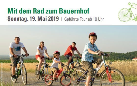 Mit dem Rad zum Bauernhof – 19. Mai 2019