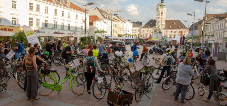St. Pöltner Radparade – Kultur macht Klima, Fahrrad nützen – Klima schützen