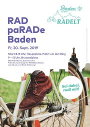 RADpaRADe-Baden & RadlerFest am Brusattiplatz <br>20. September 2019