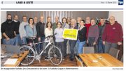 Bericht auf der Titelseite von Tips Enns <br>Neue Radlobby Gruppe gegründet