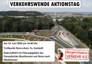 Verkehrswende Aktionstag 19. Juni 2020 <br>Bürgerinitiative „Verkehr 4. 0“ radelt für die Verkehrswende <br>Radlobby Enns-Donauwinkel ist dabei