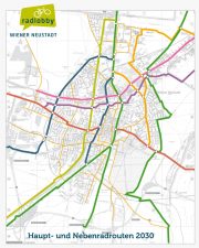 Radlobby Wiener Neustadt: Radweg-Netz nach U-Bahn-Vorbild