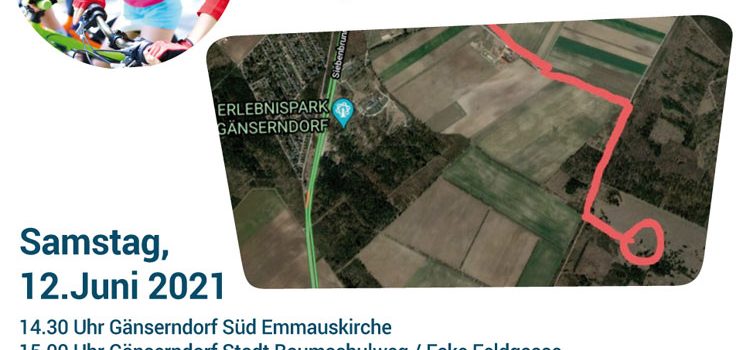 Radlobby Gänserndorf · Gründungsradeln <br>Samstag, 12. Juni 2021 · 14.30 Uhr