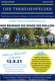 Theresienfeld: Radtour der ÖVP & Unabhängige <br>Sonntag, 12. Sept. 2021 · 14 Uhr