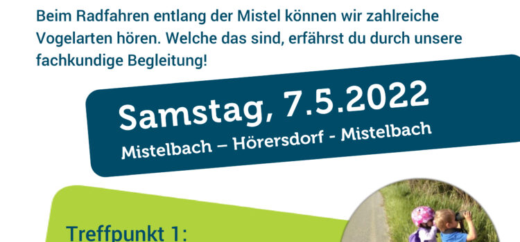 Early-Bird-Tour – Vogelstimmenwanderung mit dem Rad Early-Bird-Tour – Vogelstimmenwanderung mit dem Rad