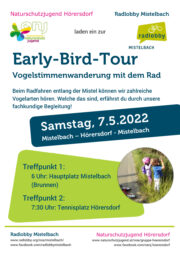Early-Bird-Tour – Vogelstimmenwanderung mit dem Rad