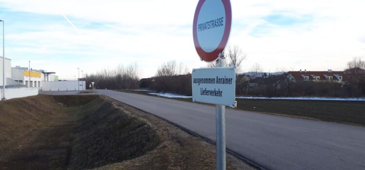 Fahrverbot Bauhausstraße