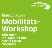 St. Valentin: Mobilitätsworkshop 27.4.2022