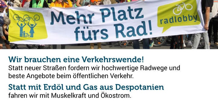 25. März: Radlobby Mitglieder-Treffen nach dem Klimastreik in St. Pölten