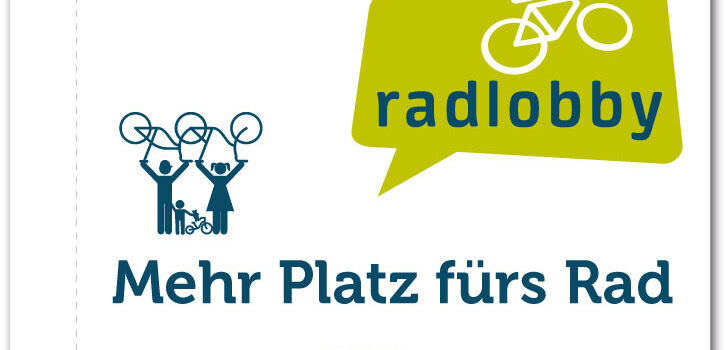 Vorlagen für Radlobby Papierfahnen A3 A4 quer