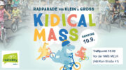 Fahrrad-Parade für Groß und Klein 1. Kidical Mass in Melk, Samstag, 10.9.2022, 15 Uhr
