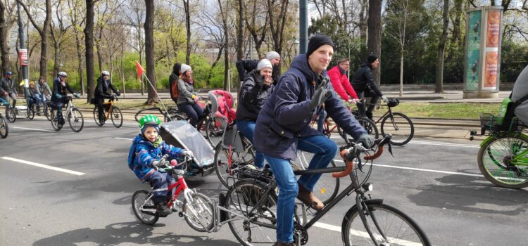 Wir radeln zur Wiener RADpaRADe am Sonntag, den 16.4.2023