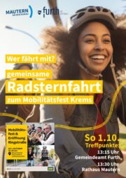 Krems: Radsternfahrt zum Mobilitätsfest
