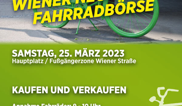 Wiener Neustadt: Grüne Radbörse 25.März 2023