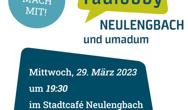 Gründungstreffen der Radlobby Neulengbach & umadum