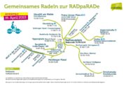 Große RADpaRADe in Wien am kommenden Sonntag, 16. April 2023 <br>Gemeinsame Anfahrt … auch für Niederösterreicher.innen