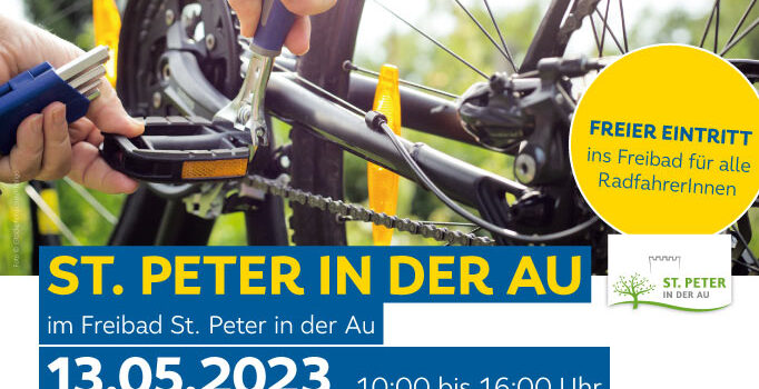 St. Peter in der Au: Bike2Bath und Radreparaturtag · 13. Mai 2023