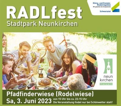 RADLfest im Stadtpark Neunkirchen · Tag des Fahrrades 3. Juni 2023