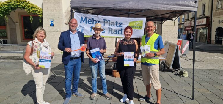 Radlobby beim Mobilitätstag in Wr.Neustadt