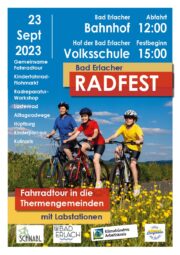 Radfest in Bad Erlach – 23. Sept. 2023