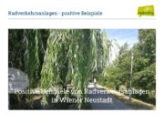 Radlobby Wiener Neustadt “dominiert Verkehrsbeirat” inhaltlich und präsentiert auch Positivbeispiele