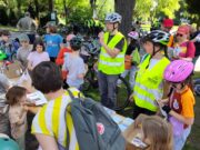 Kidical Mass am 4. Mai 2024 in Wiener Neustadt: 150 Radfahrende “eroberten” die Ringrunde