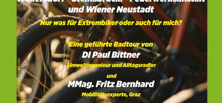 Raderkundungstour der Grünen Wöllersdorf-Steinabrückl