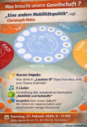 Wiener Neustadt: Christoph Watz spricht zum Thema „Mobilitätspolitik“ (Sa,21.2.2026)