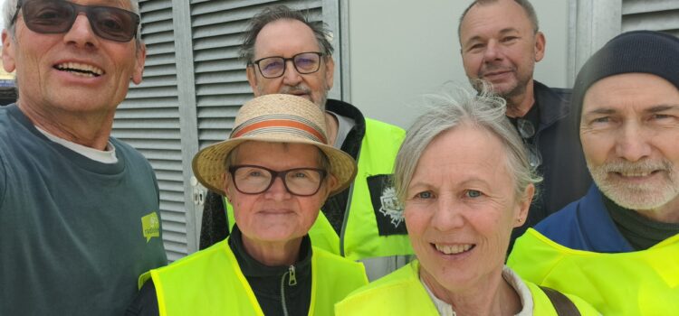 Radlobby Wiener Neustadt half beim Frühjahrsputz 2026 mit Radlobby Wiener Neustadt half beim Frühjahrsputz 2026 mit