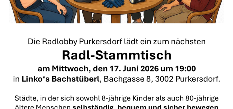 Radl-Stammtisch in Purkersdorf Radl-Stammtisch in Purkersdorf