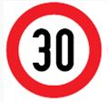 Tempo 30 im Ortsgebiet!
