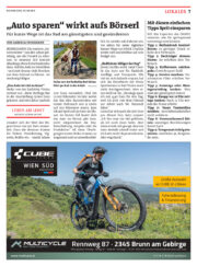 Bezirksblätter Baden berichten über das “Auto sparen” in Bad Vöslau, Mai 2023