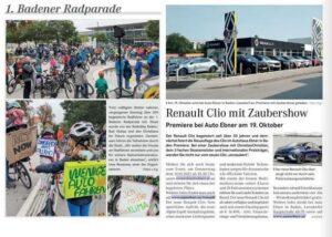 Ausgabe 39 der Badner Zeitung