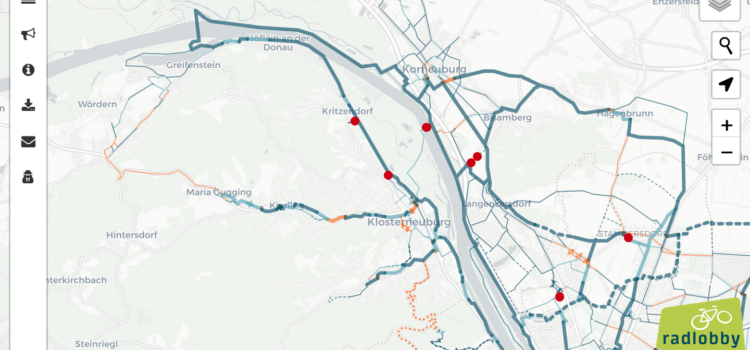 Radlkarte jetzt auch für Klosterneuburg