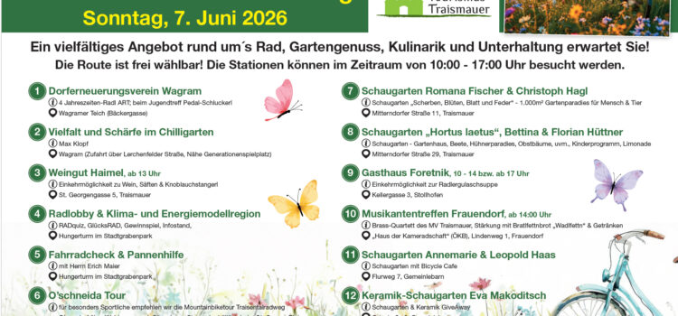 Traismaurer Rad-Genuss-Tag Traismaurer Rad-Genuss-Tag
