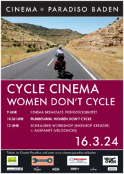 Cycle Cinema “Women don’t cycle” in Baden am 16.3.2024, Radlobby Bad Vöslau