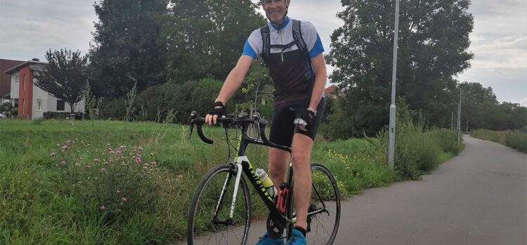 Radfahrer des Herbstes Radfahrer des Herbstes