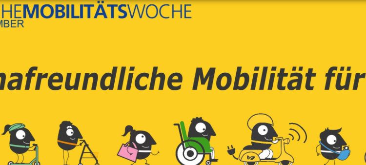 EUROPÄISCHE MOBILITÄTSWOCHE von 16. bis 22. September 2020 <br>Viele Veranstaltungen in Niederösterreich