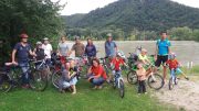 Wetterglück bei Fahrradpicknick