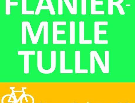 Radlobby Tulln für „Flaniermeile“ am Treppelweg